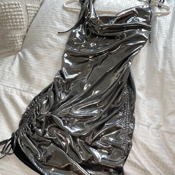 Forever 21 metallic mini dress - Picture 3 of 4